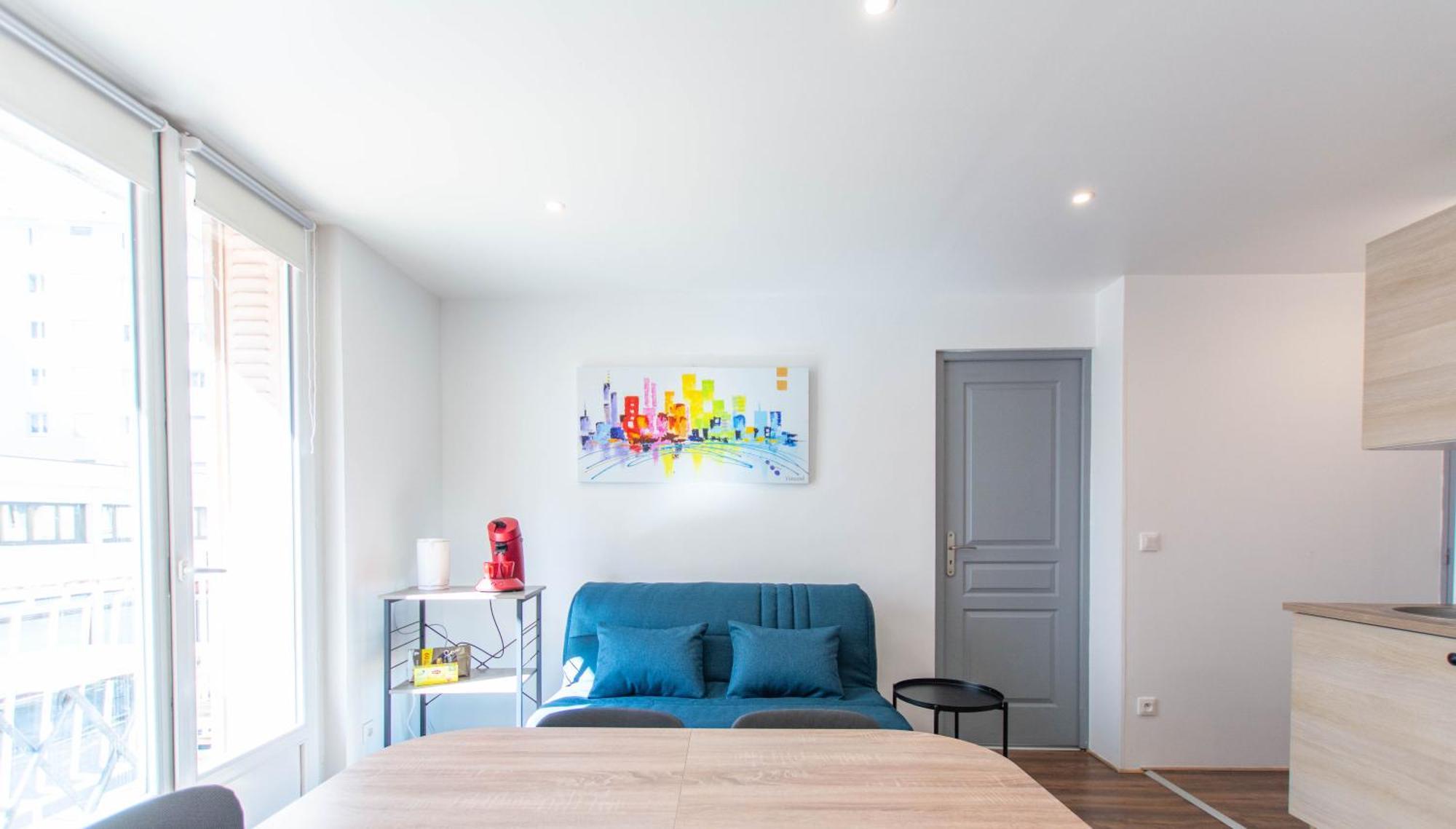 Appartement T3 Gare De Chambery Centre Ville Bagian luar foto